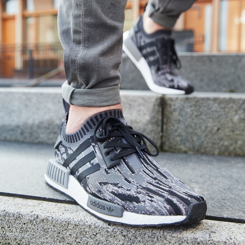 Adidas nmd r1-glitch 2025 camo black grey